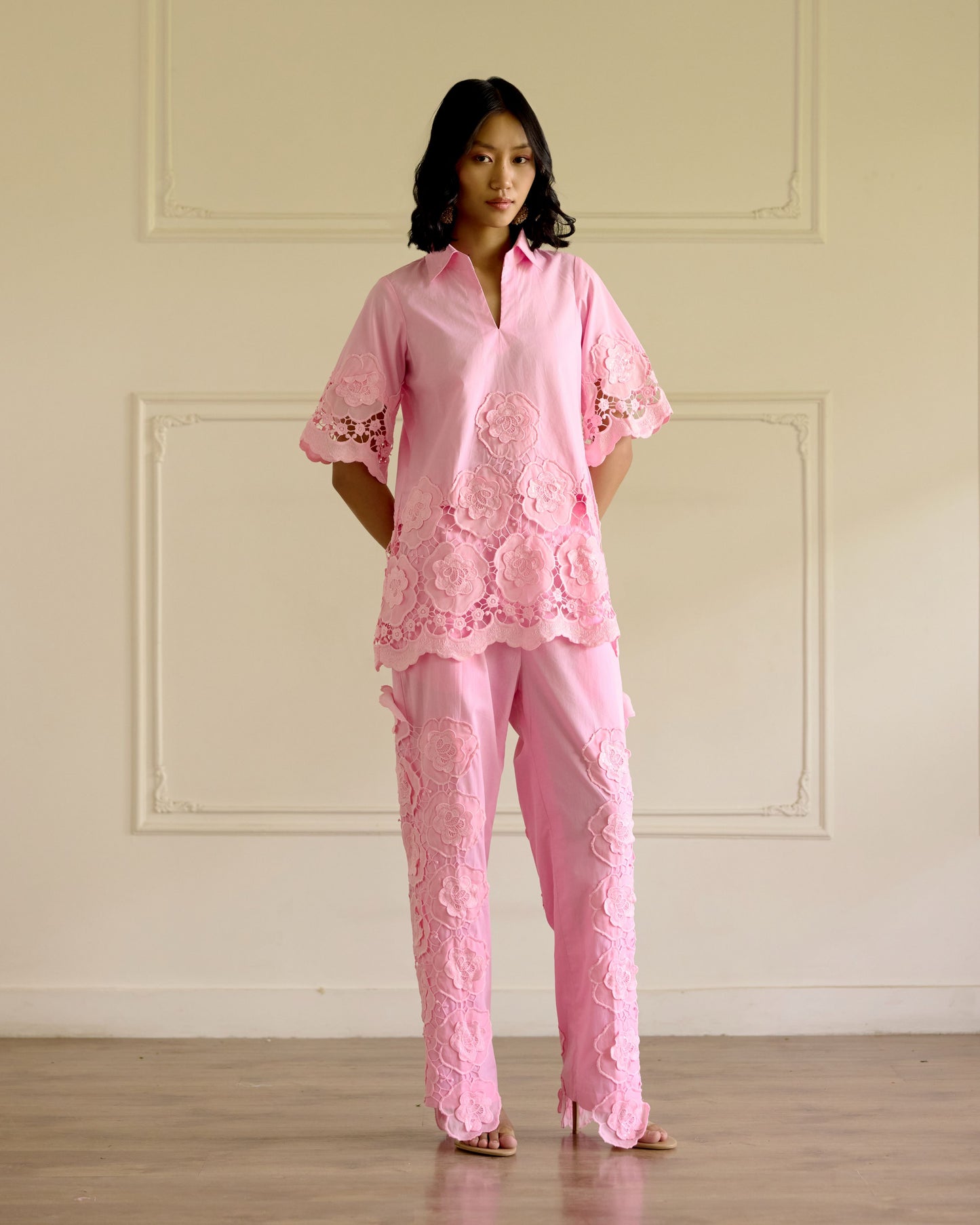 Floral Pant Coord Set