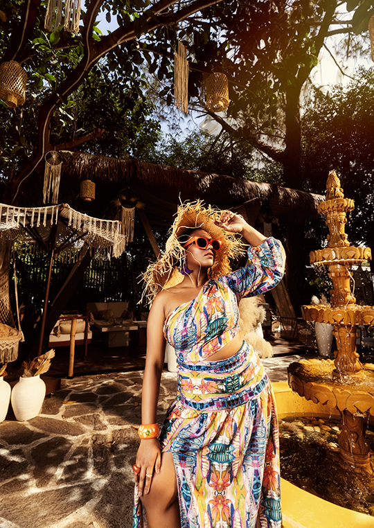 maitai maxi dress Opal in Mai Tai RESA