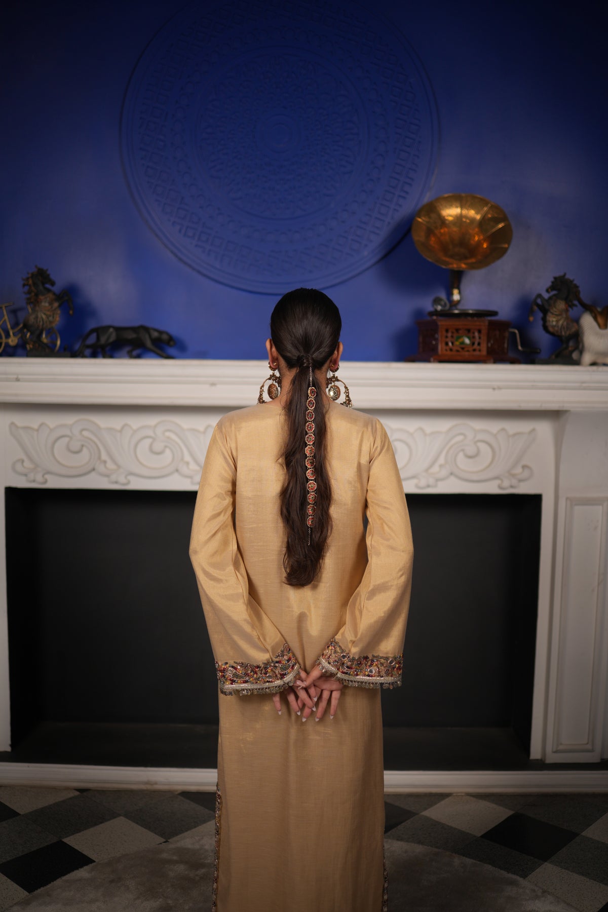 Sunehri Kaftaan - Gold