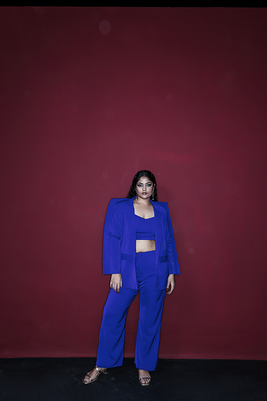 Power pant suit