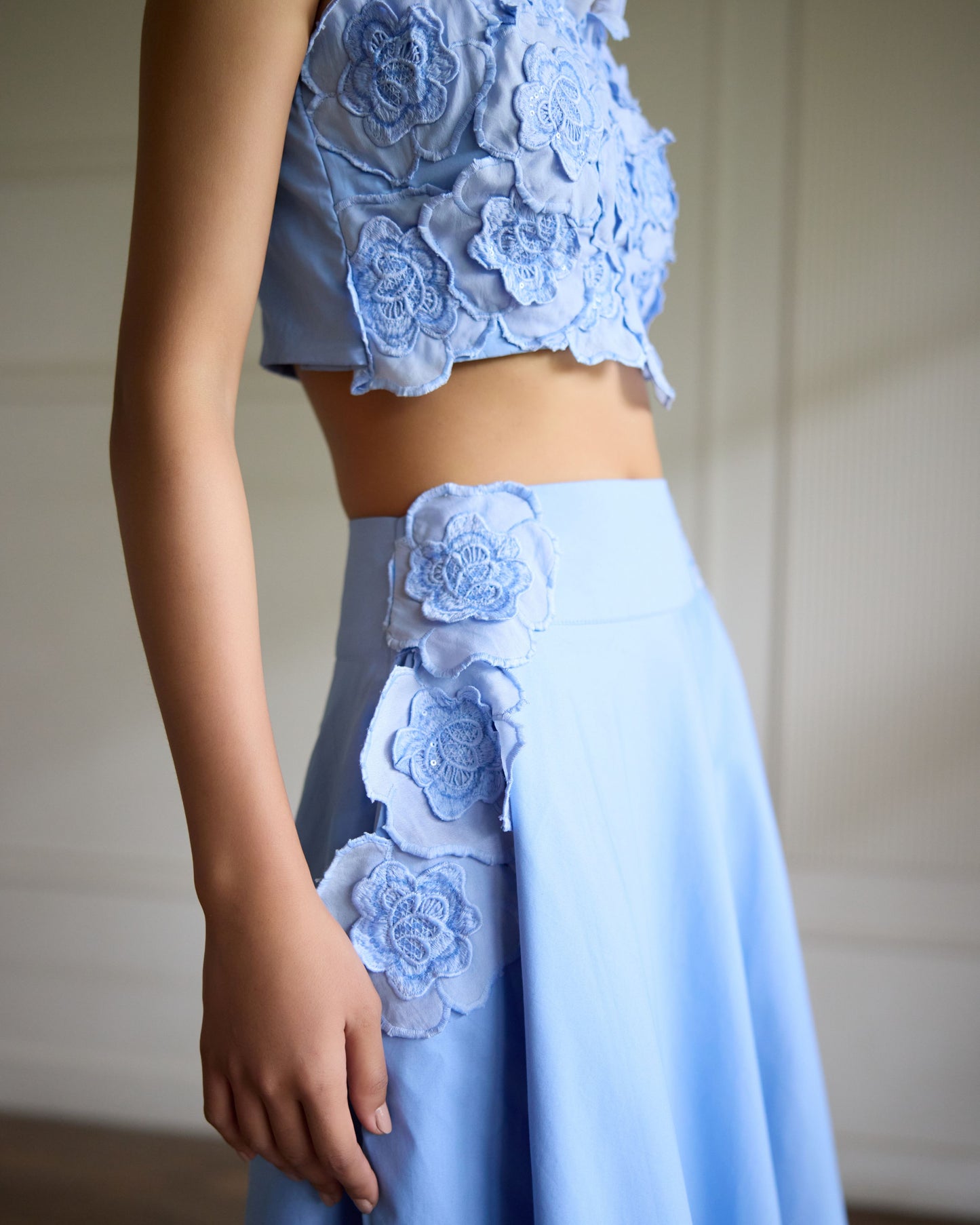 Floral Skirt Coord Set