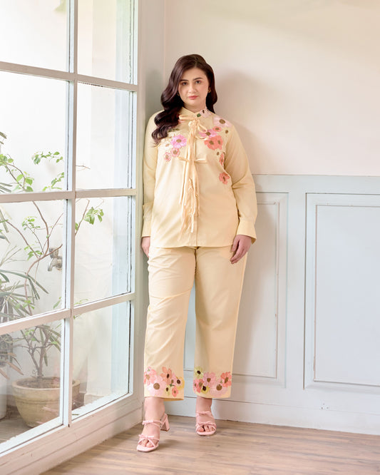 Yellow Floral Co-ord Set