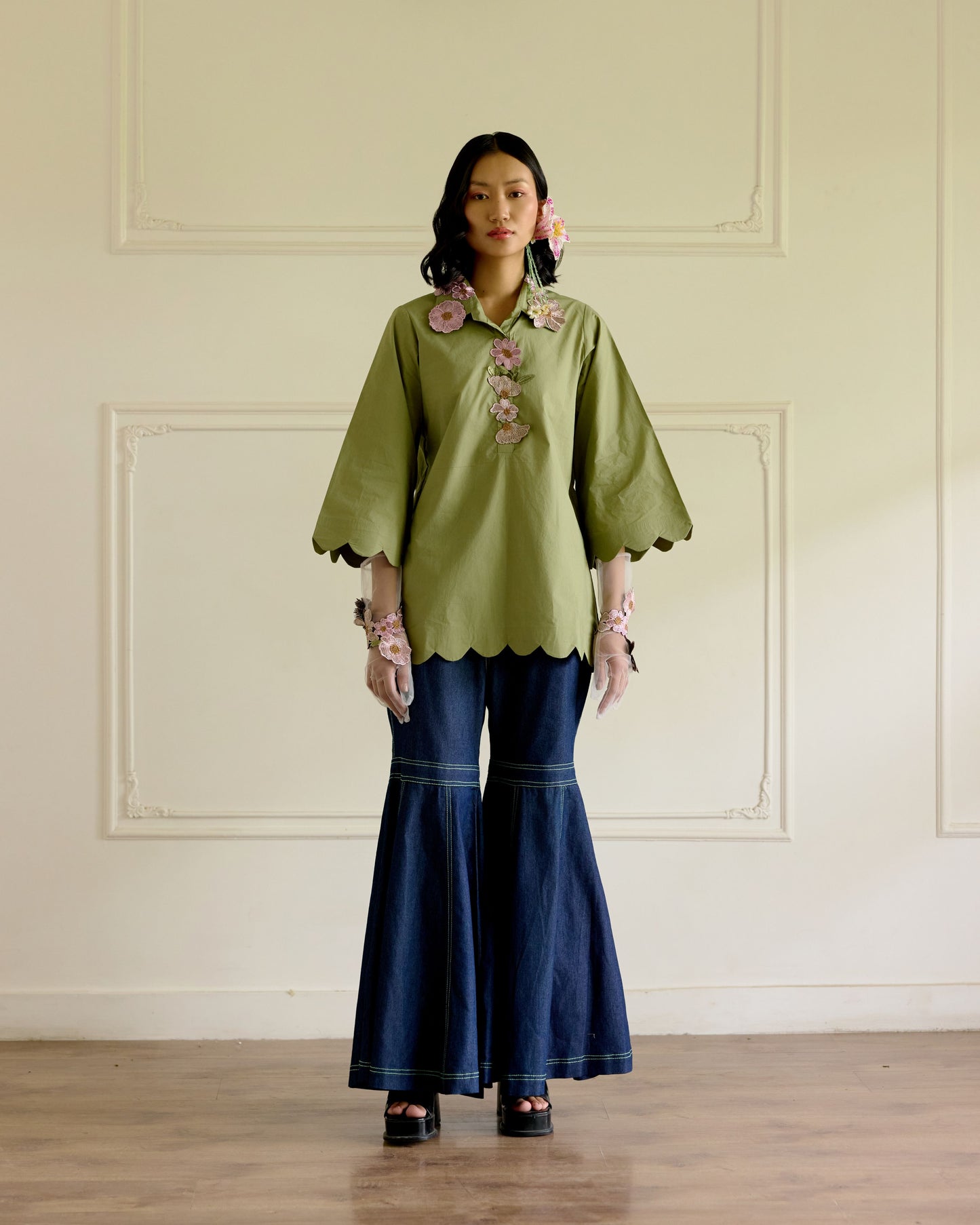 Green Blue Co-ord
