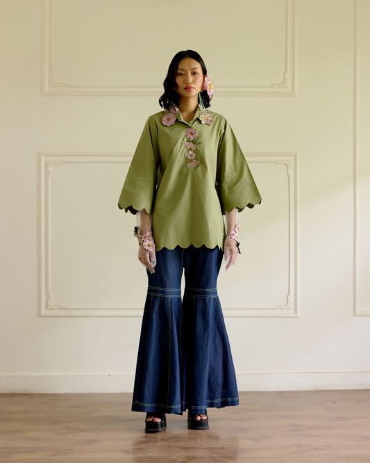 Green Blue Co-ord