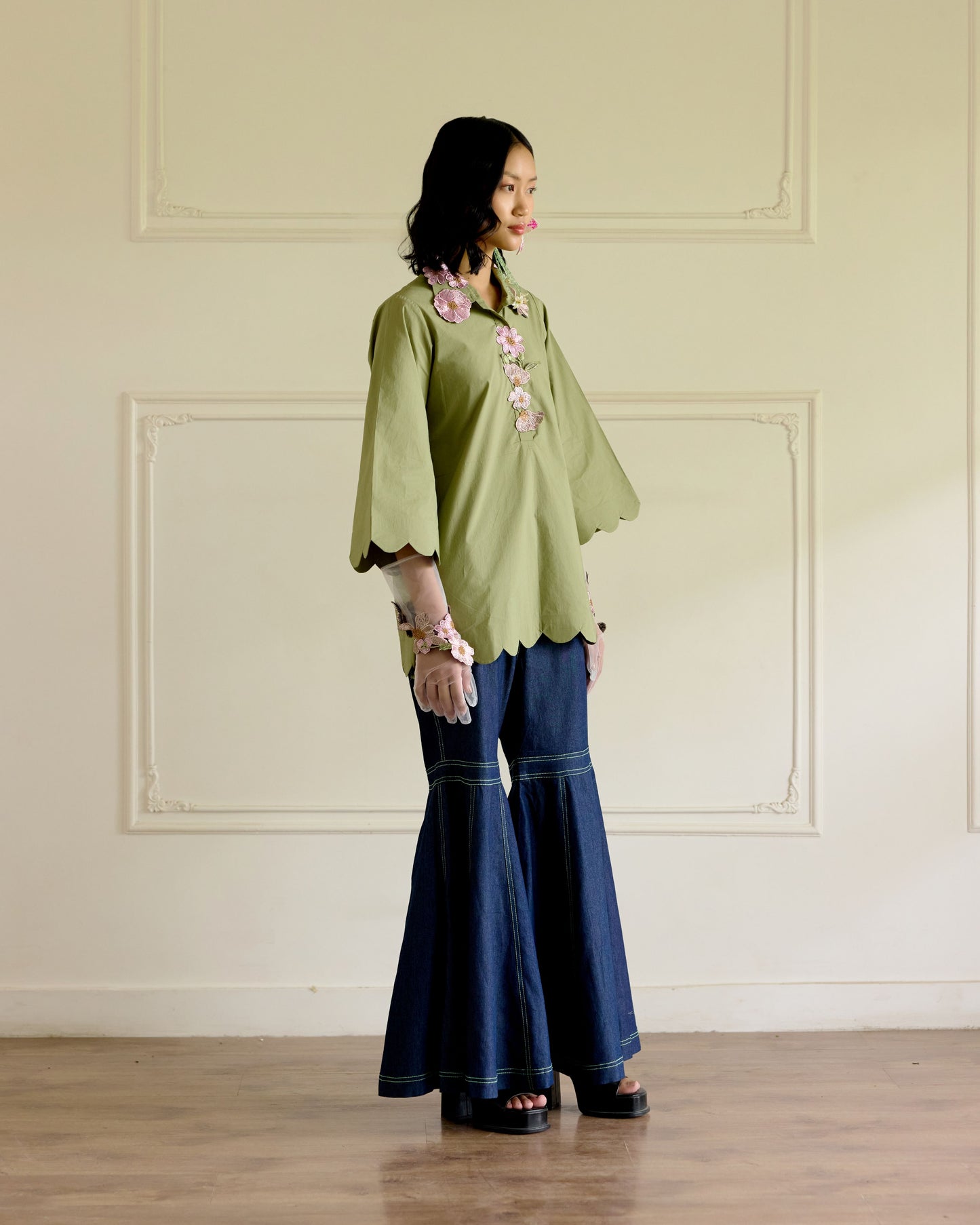 Green Blue Co-ord