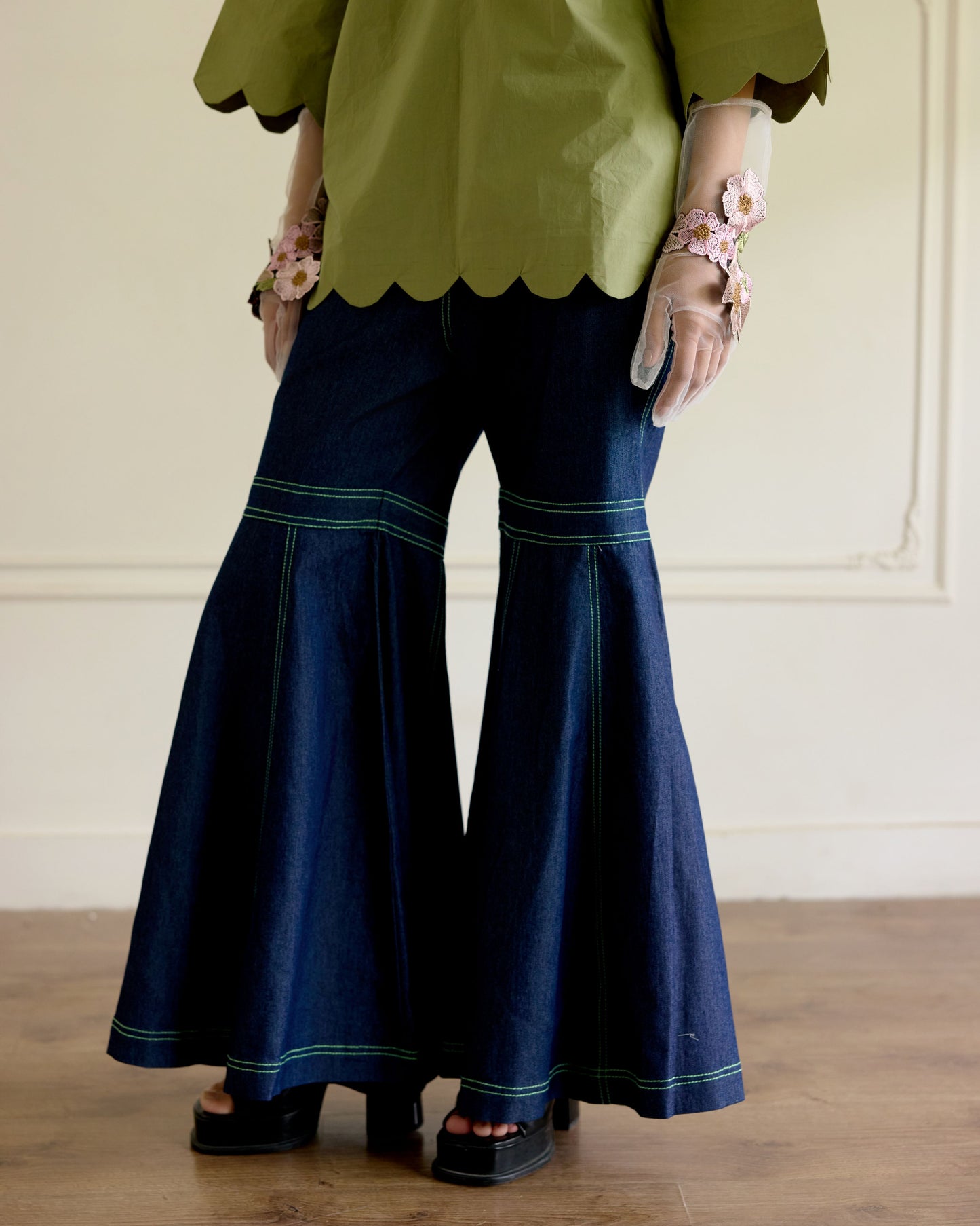 Green Blue Co-ord