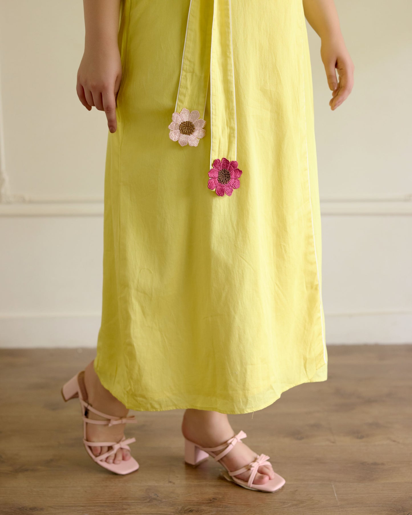 Yellow Floral Maxi