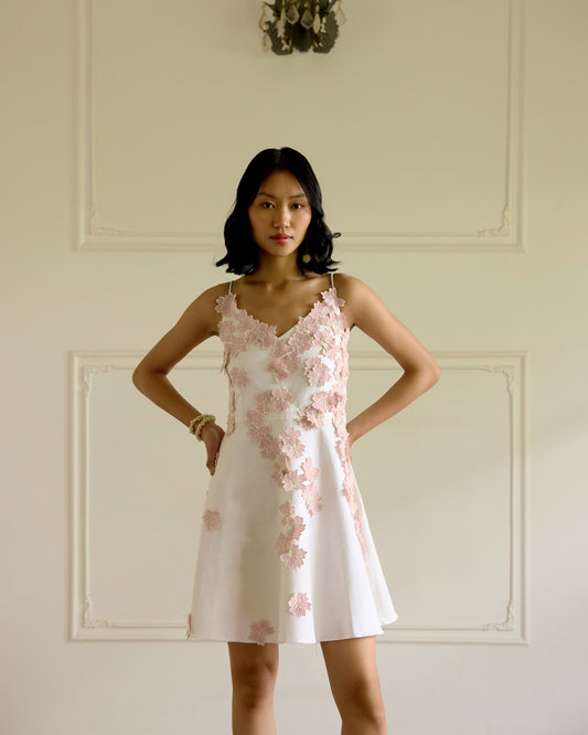 Floral Applique Dress