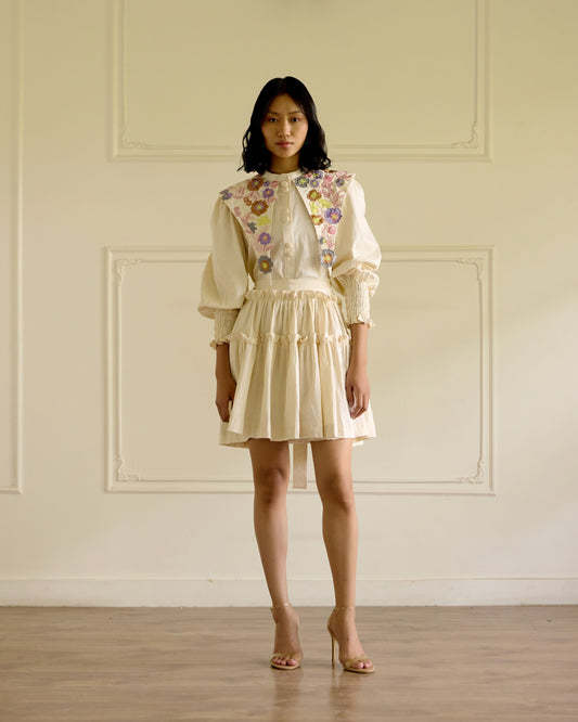 Swallow Collar Dress