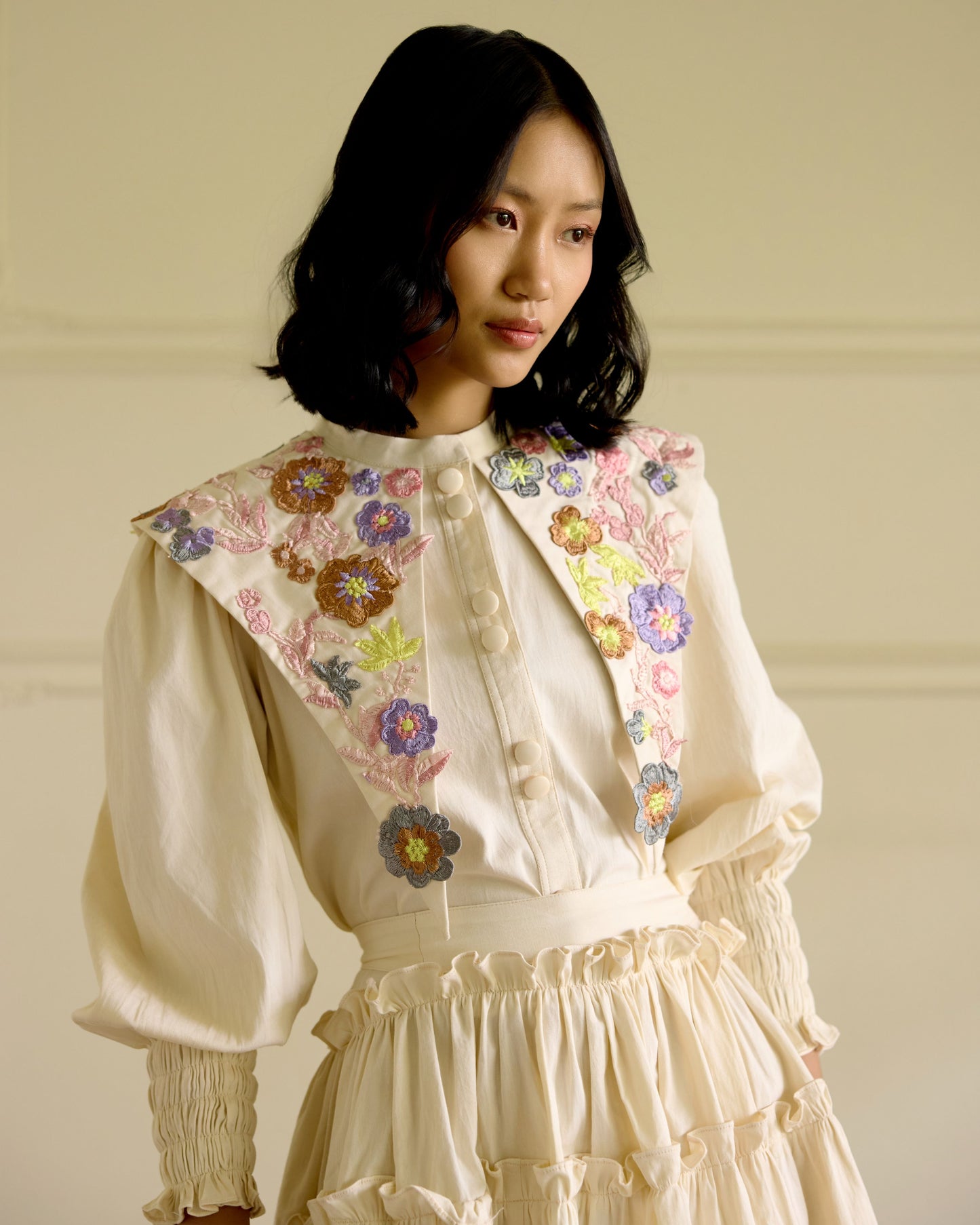 Swallow Collar Dress