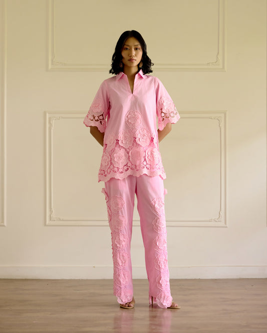 Floral Pant Coord Set