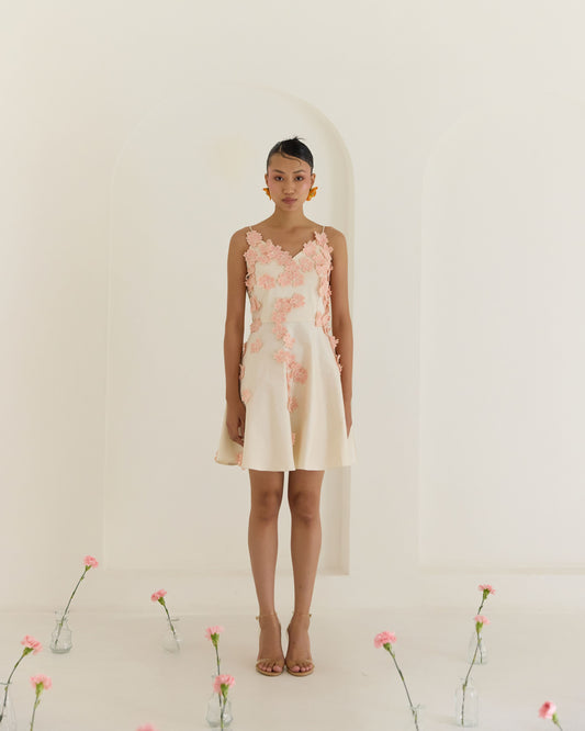 Floral Applique Dress