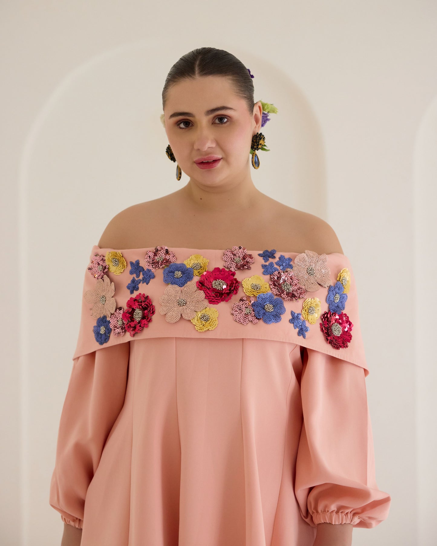 Tube Floral Dress