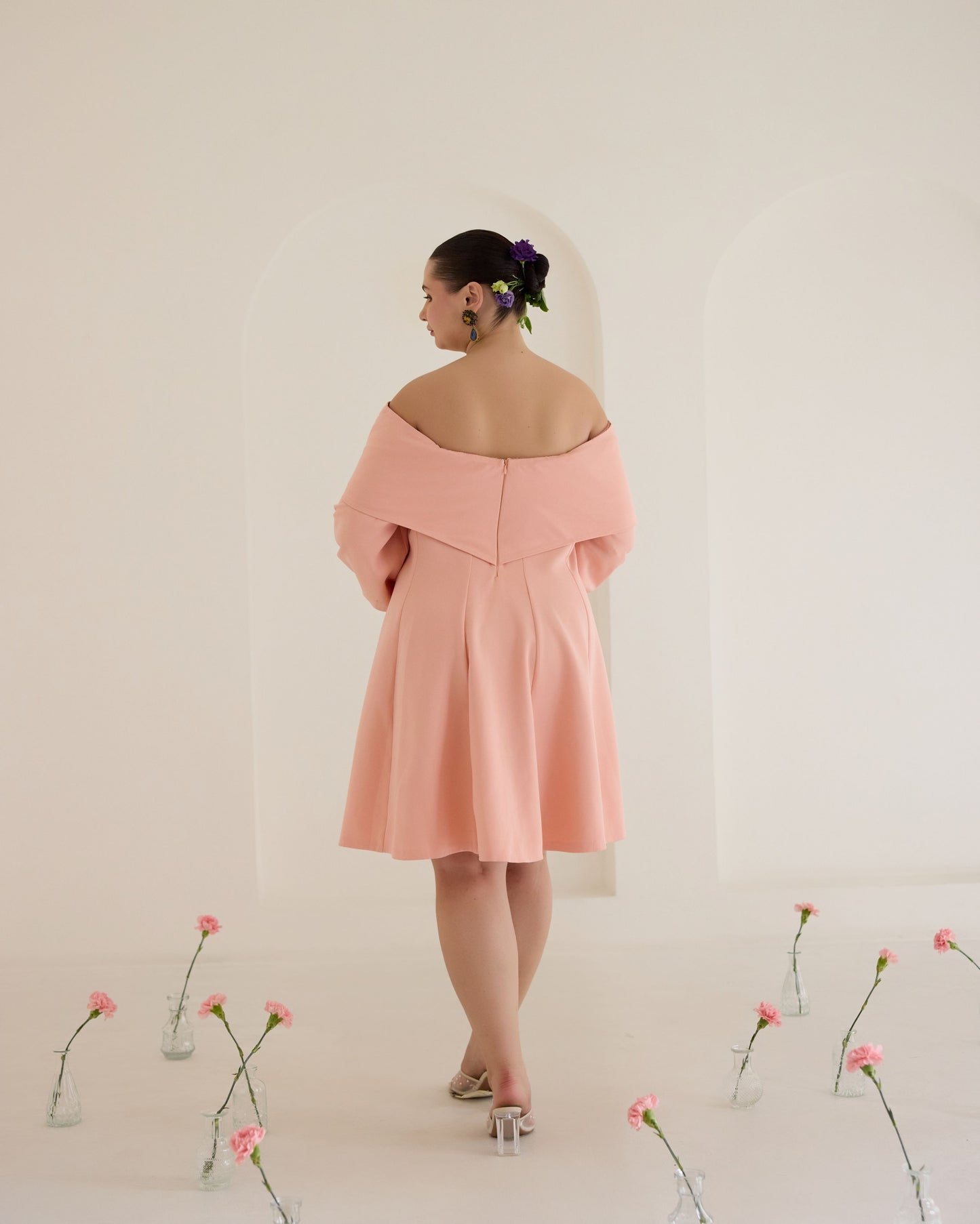 Tube Floral Dress