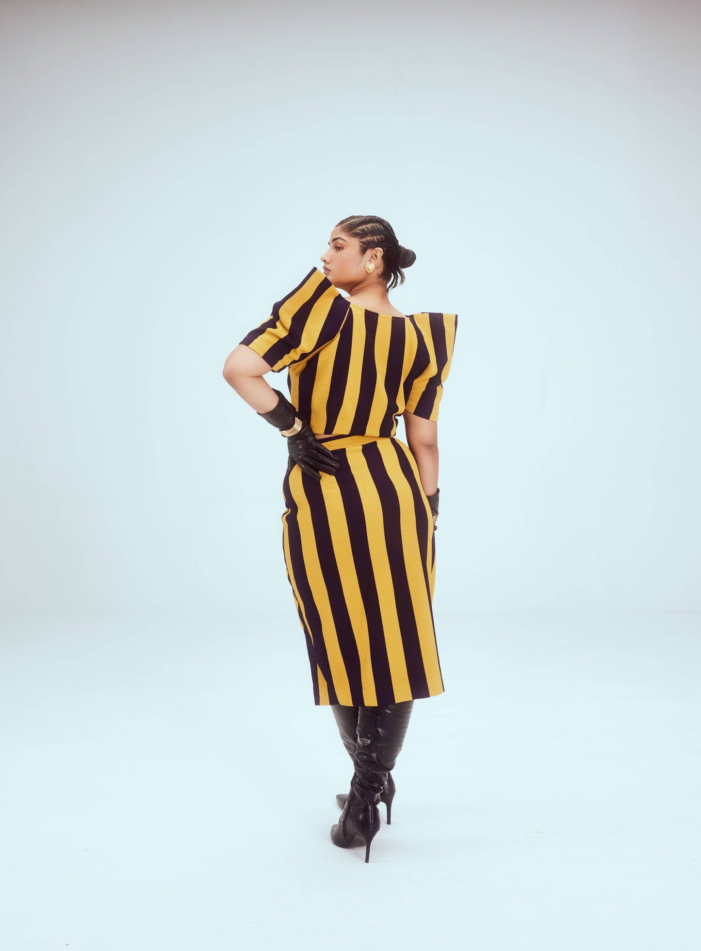 Crop top & skirt set