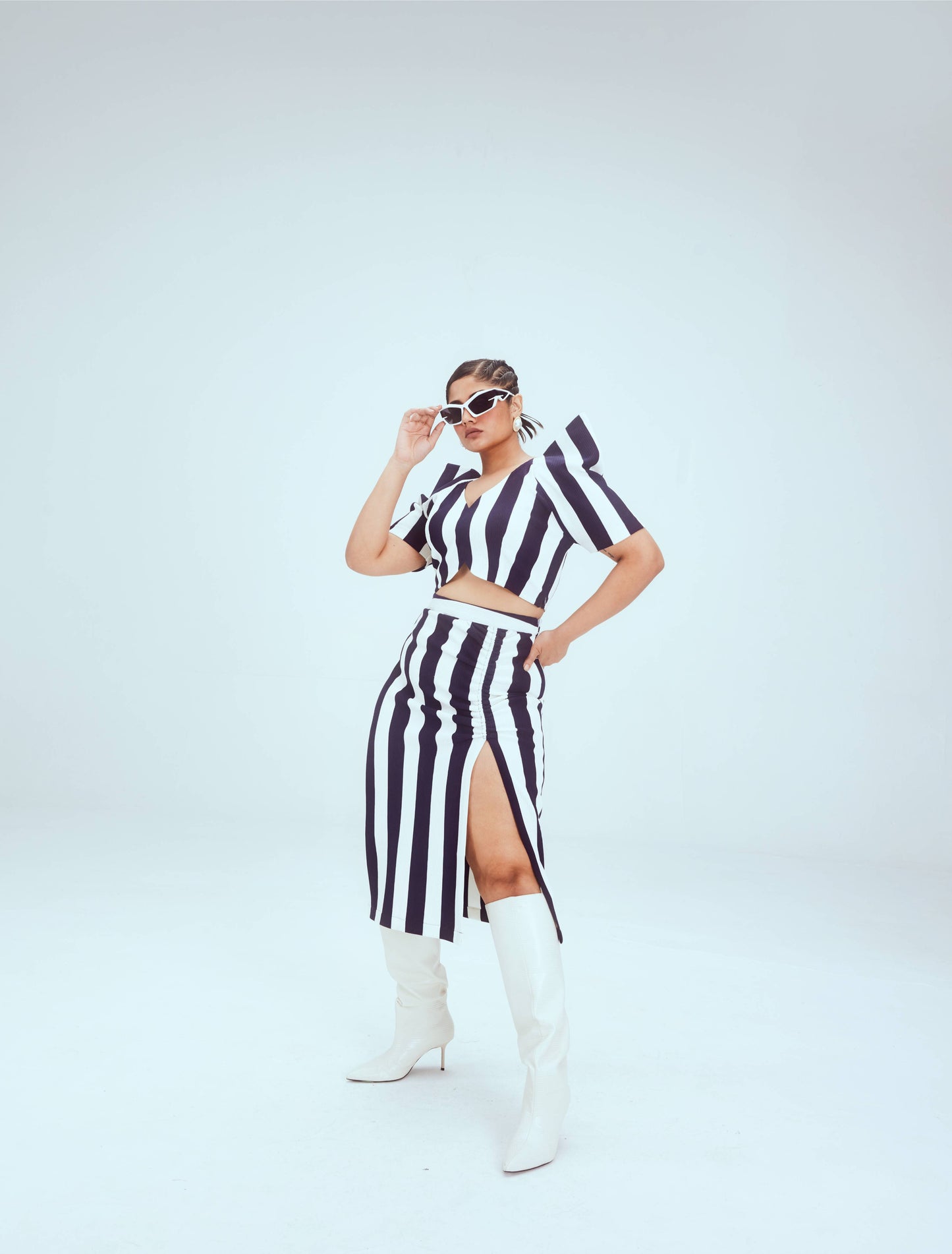 Crop top & skirt set