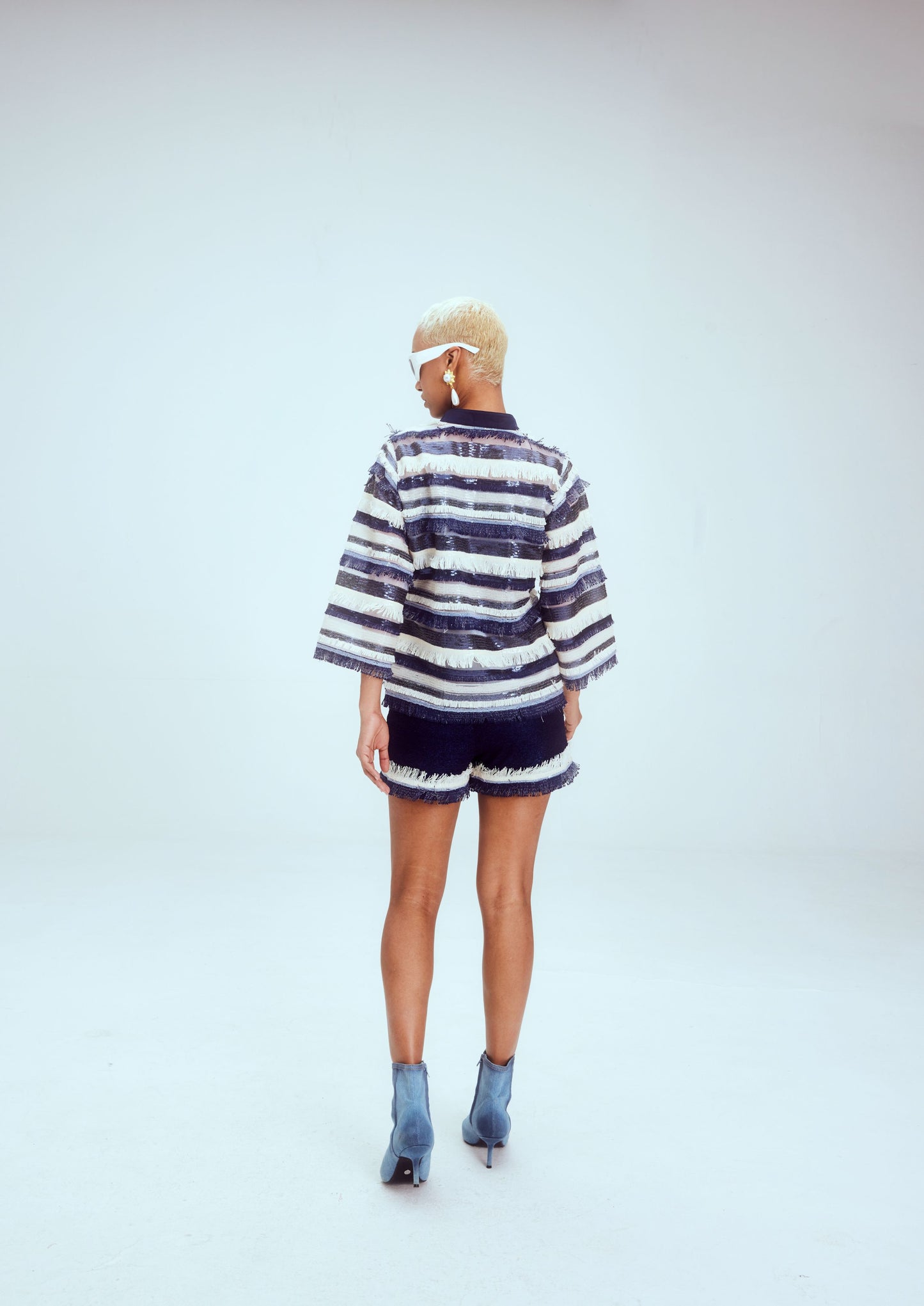 Blue Sparkler Coord Set