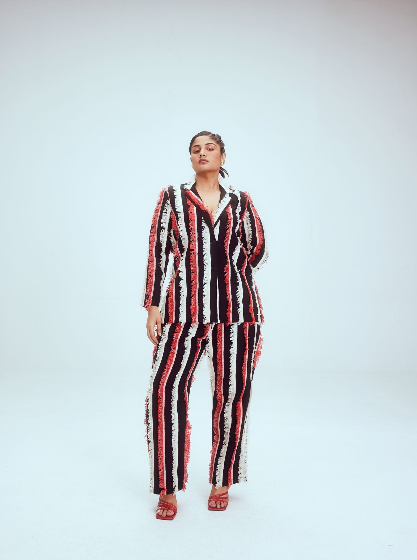 Black Sparkler Pant Suit