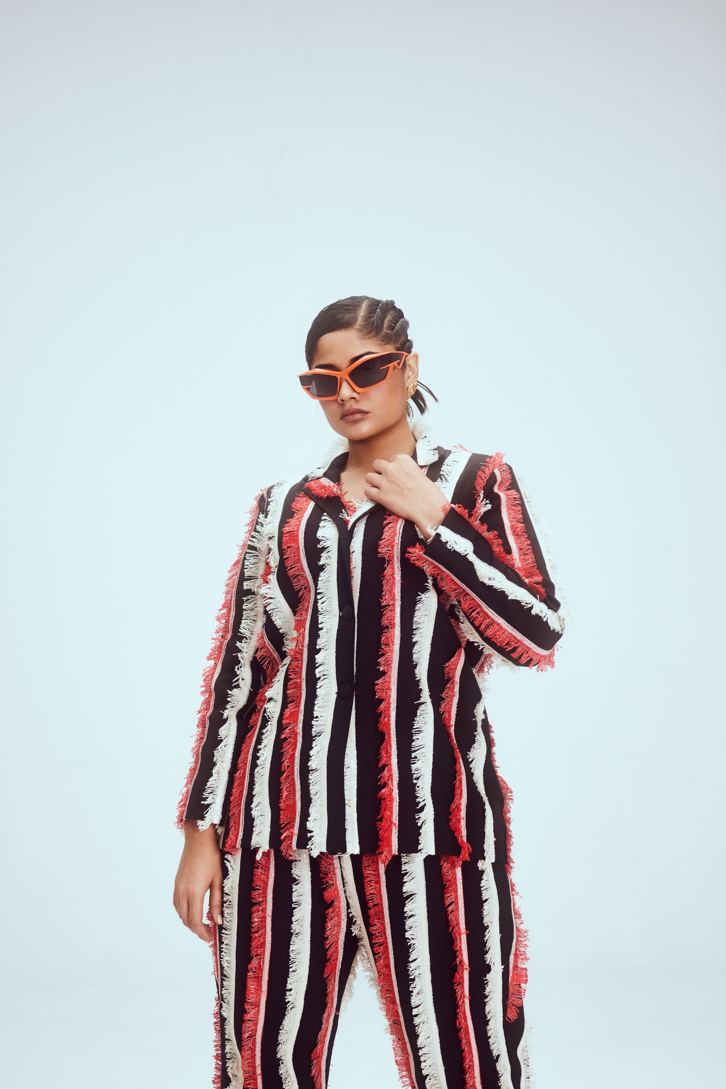 Black Sparkler Pant Suit