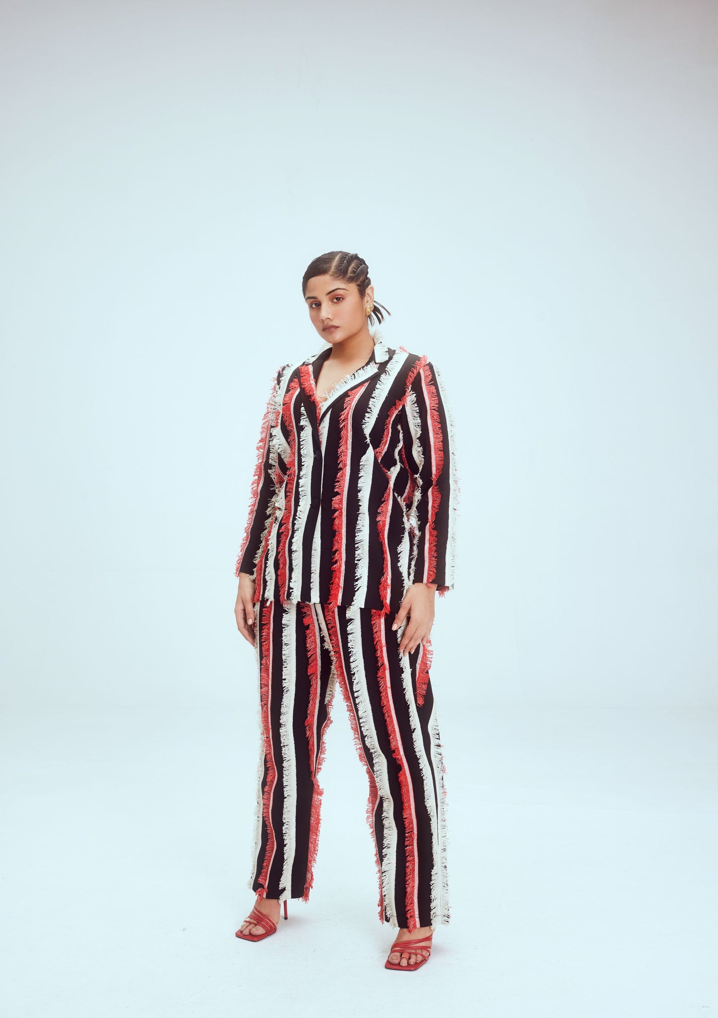 Black Sparkler Pant Suit