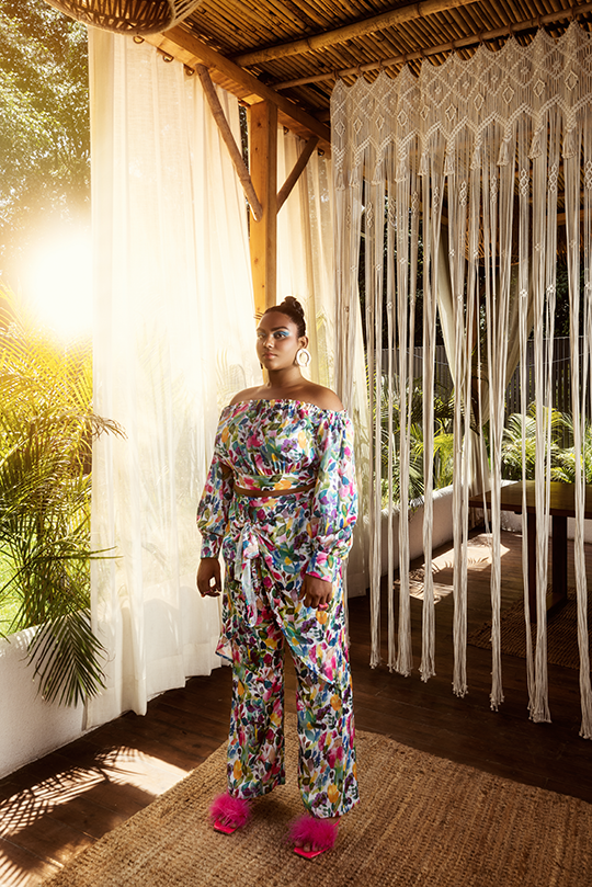 Hoja pant set