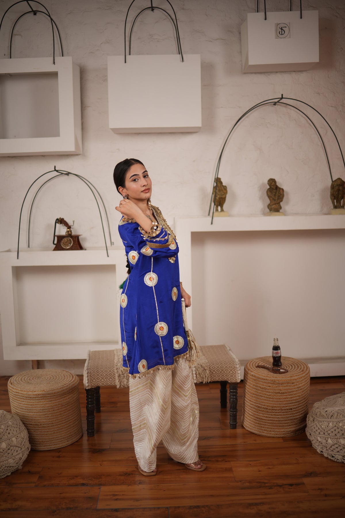 Mehfil Set - Royal Blue