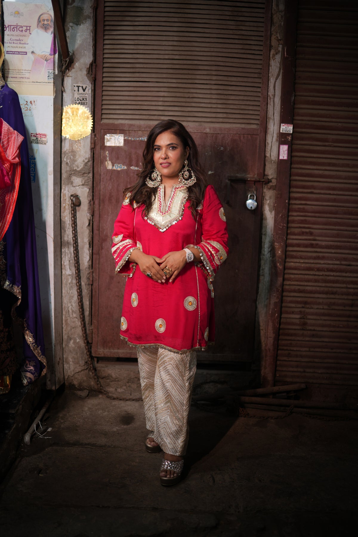 Mehfil Set - Red