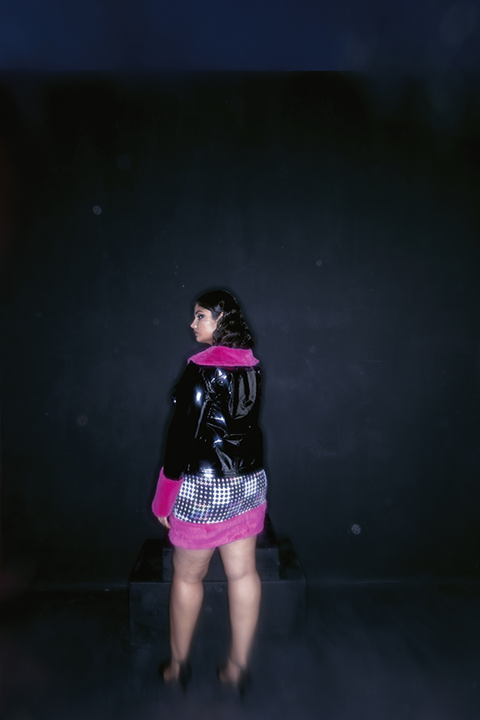 Pop pink jacket