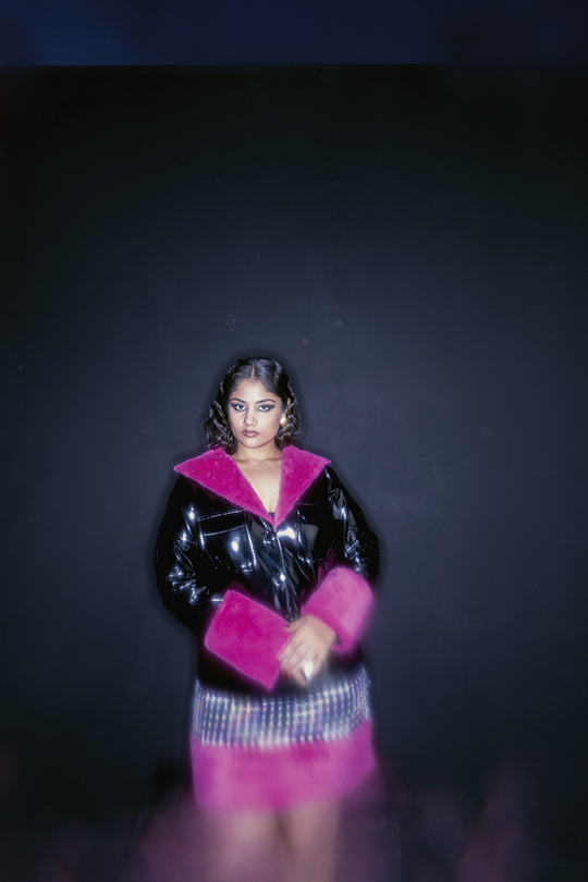 Pop pink jacket