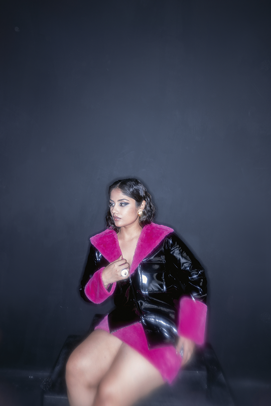 Pop pink jacket