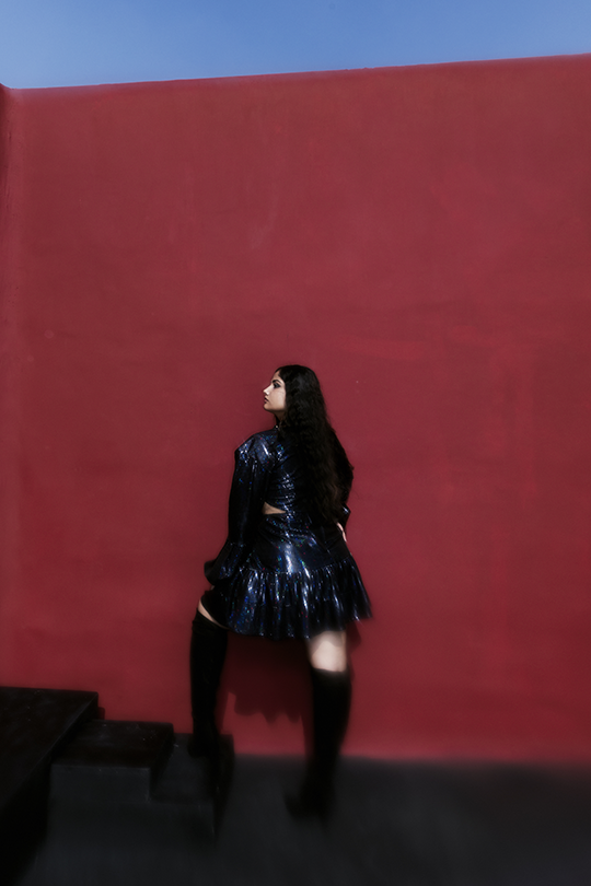 Bling layered dress